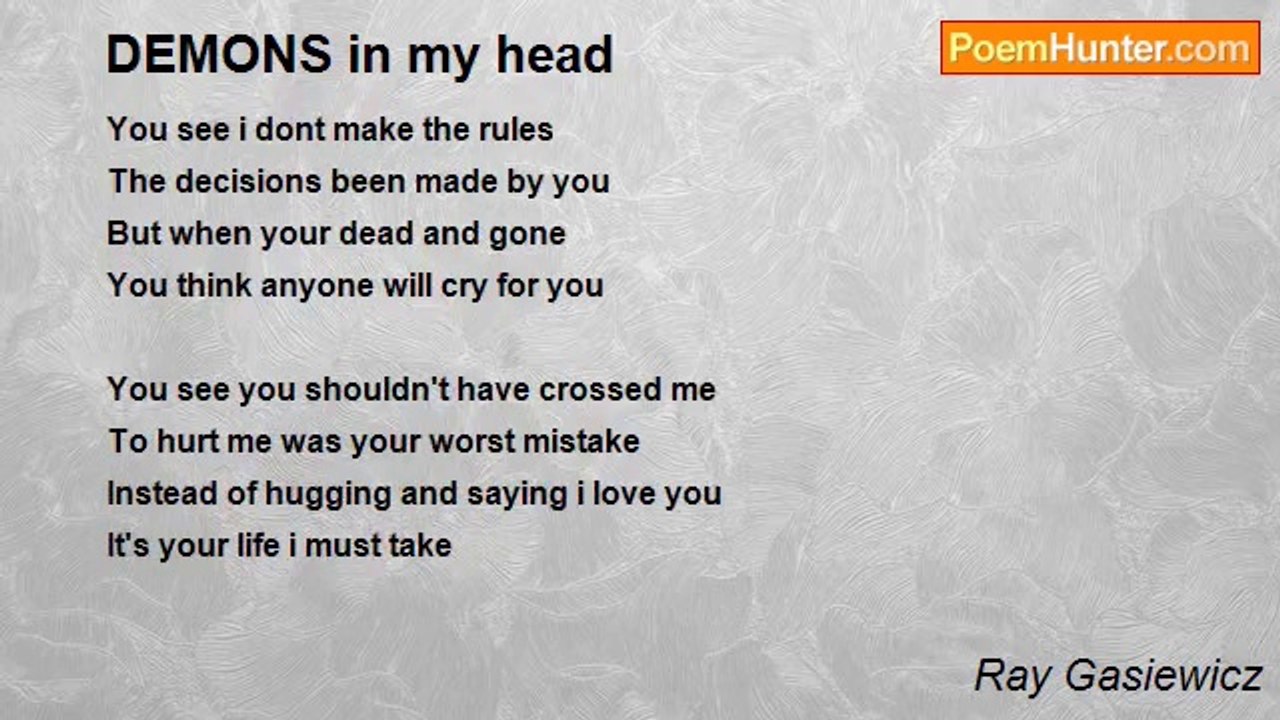 Ray Gasiewicz - DEMONS in my head