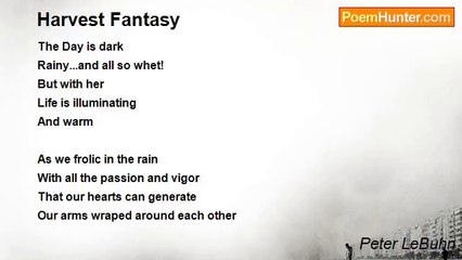 Peter LeBuhn - Harvest Fantasy