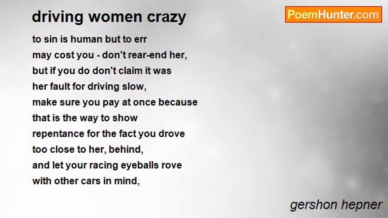 gershon hepner - driving women crazy