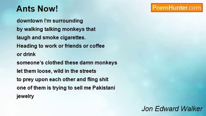 Jon Edward Walker - Ants Now!