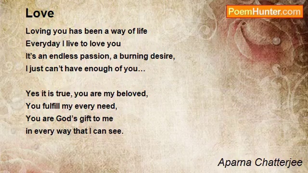 Aparna Chatterjee - Love