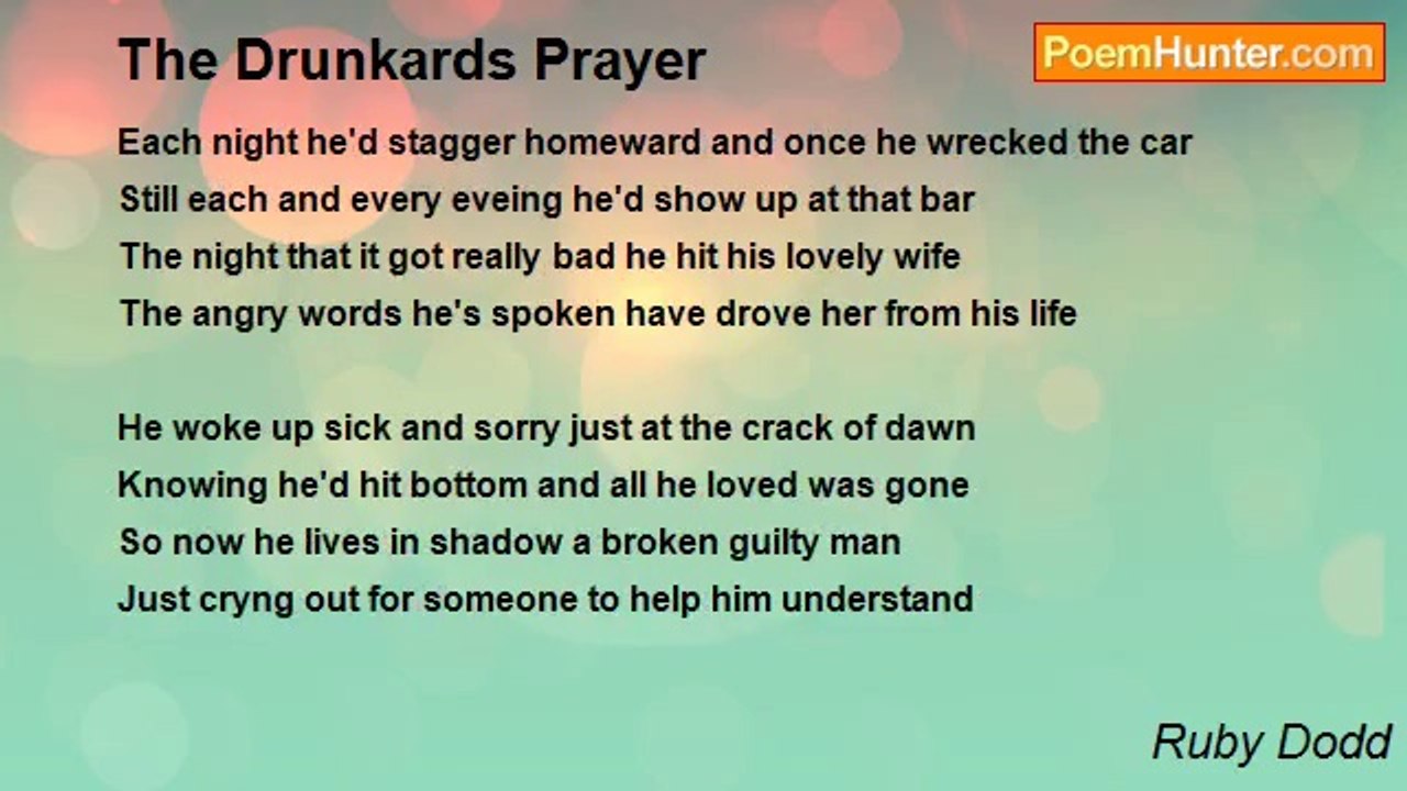 Ruby Dodd - The Drunkards Prayer