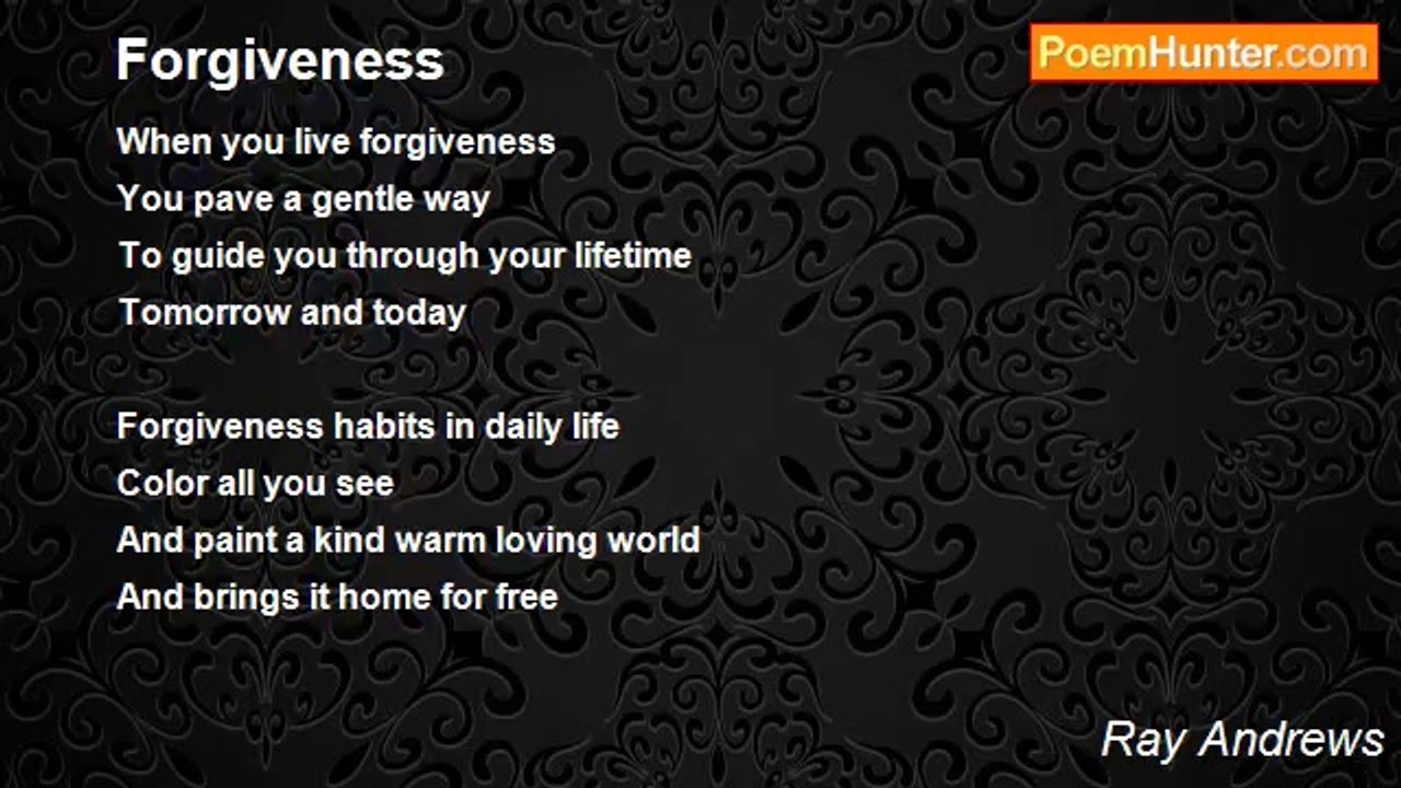 Ray Andrews - Forgiveness
