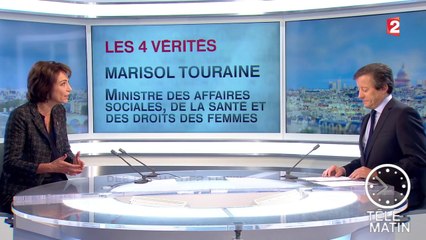 Les 4 vérités : Marisol Touraine, ministre des Affaires sociales