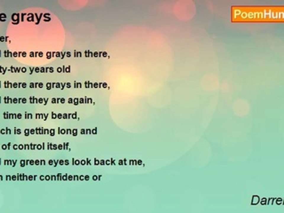 Darrell Gahm - the grays