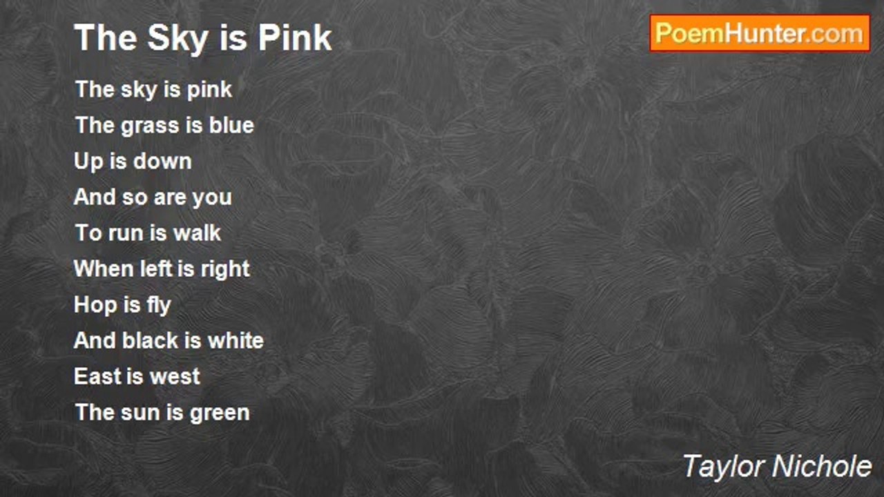 Taylor Nichole - The Sky is Pink