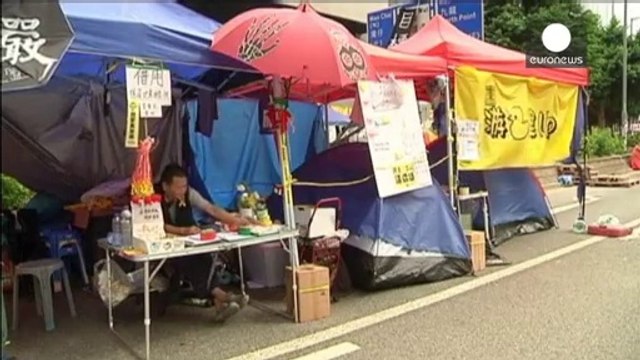 Гонконг: демонстранты отмечают месяц протестных акций