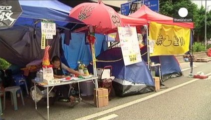 Hong Kong protesters mark one month anniversary