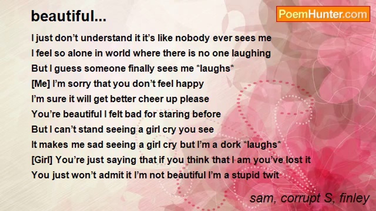 sam, corrupt S, finley - beautiful...