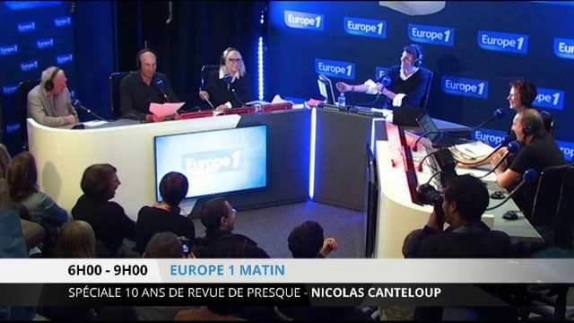 Zap Humour : Canteloup vanne fort pour ses dix ans sur Europe 1