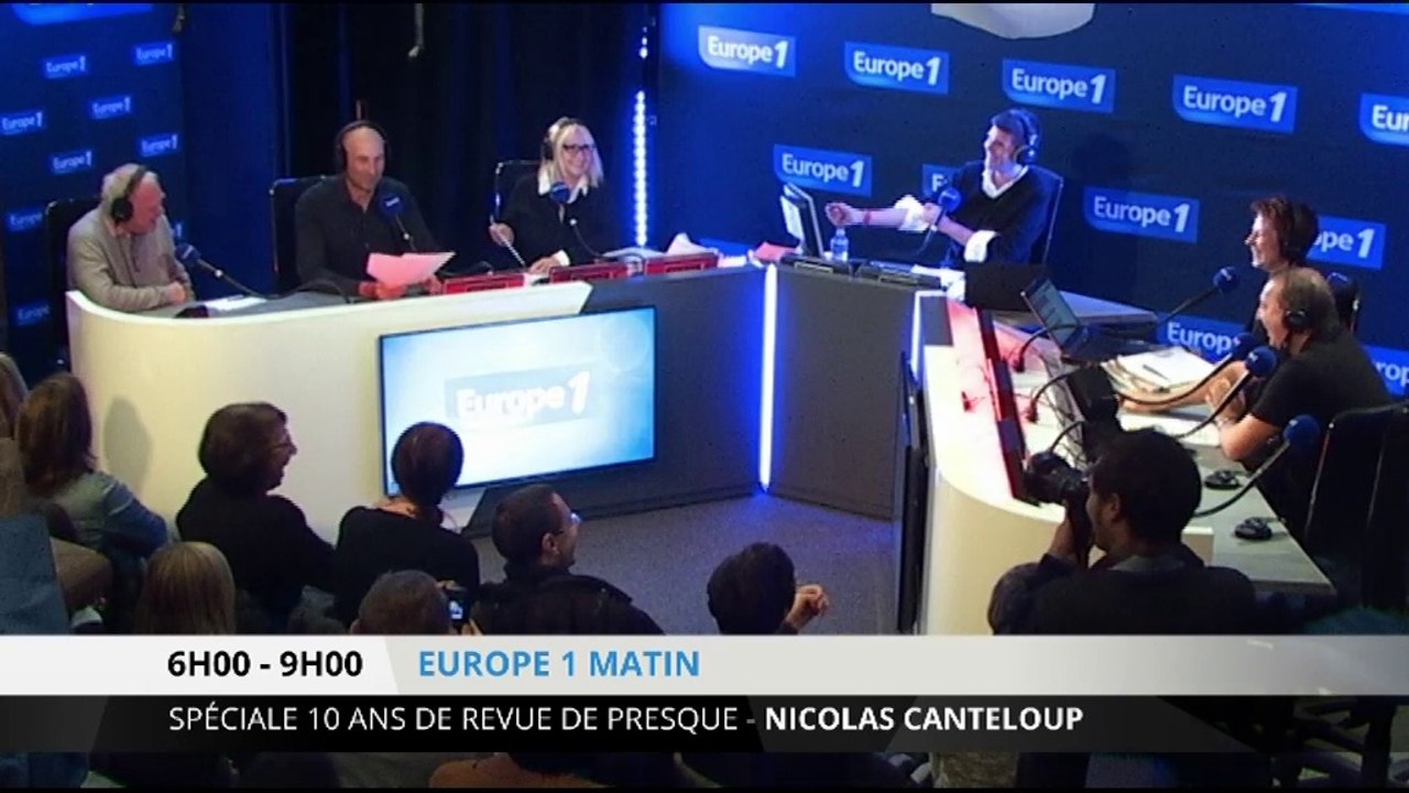 Zap Humour : Canteloup vanne fort pour ses dix ans sur Europe 1