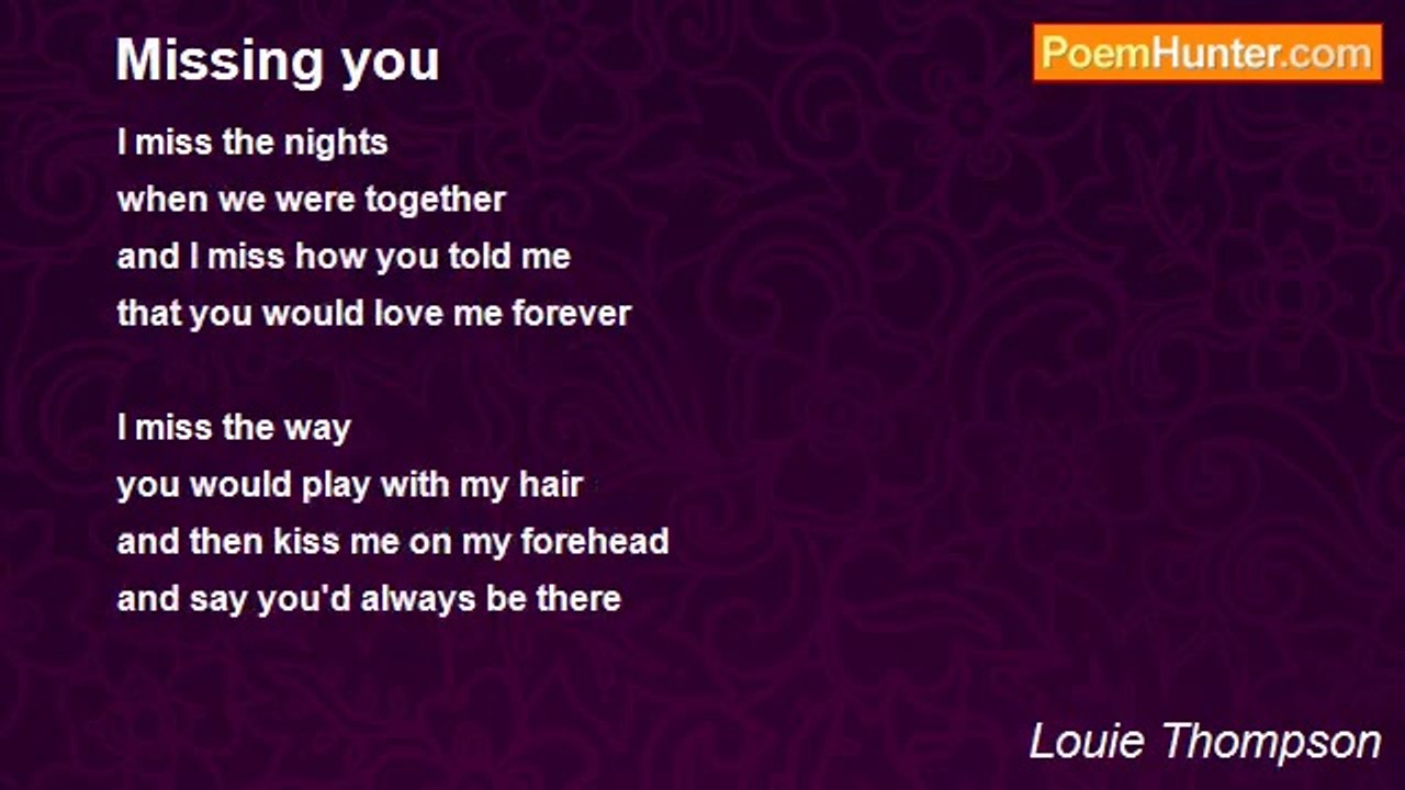 Louie Thompson - Missing you