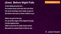 K. Jared Hosein - (Awe)  Before Night Falls