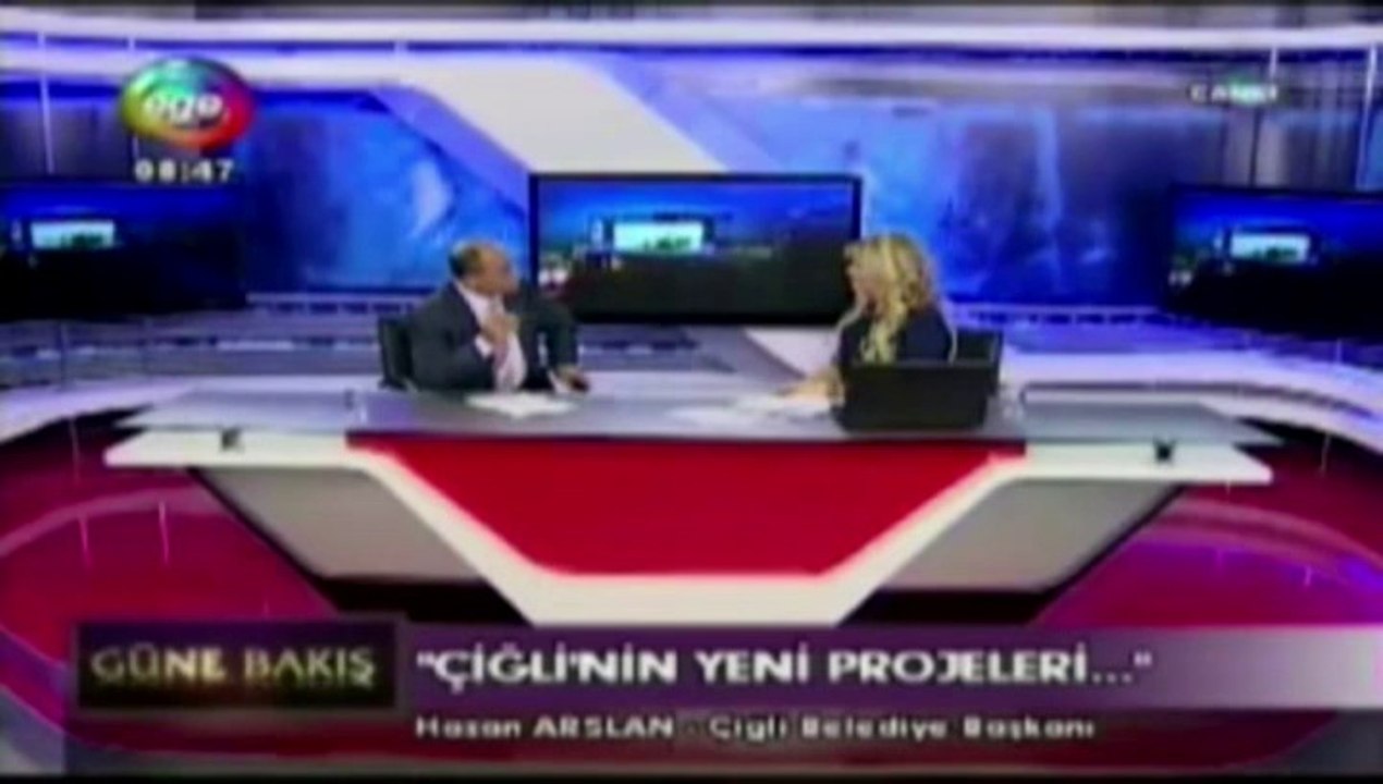Ege Tv'de yayınlanan Güne Bakış Programı'nın konuğu Çiğli Belediye Başkanı Hasan ARSLAN