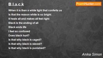 Anika Simon - B.l.a.c.k