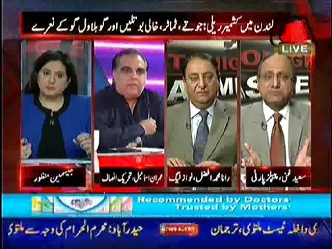 Hot Debate Between Imran ismail and Saeed Ghani
