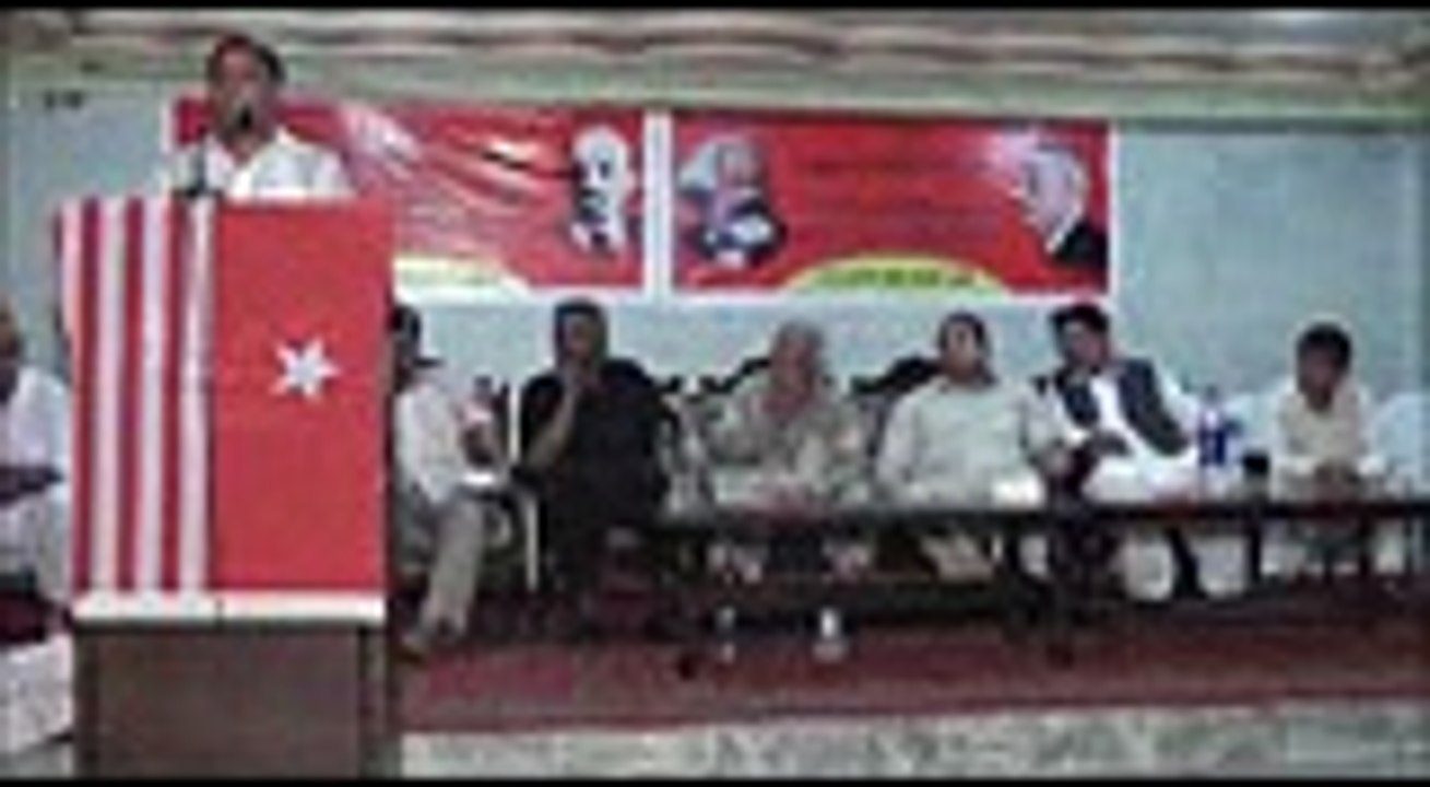 Zulfiqar Ahmed Speach on 1st Anniversary of Great Leader Barrister Qurban Ali Khan