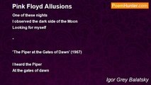 Igor Grey Balatsky - Pink Floyd Allusions