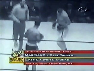Rocky Marciano vs Rex Layne  1951-07-12