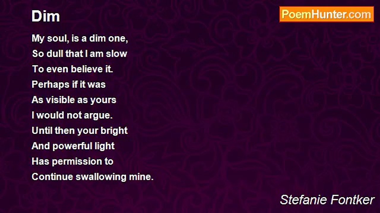 Stefanie Fontker - Dim