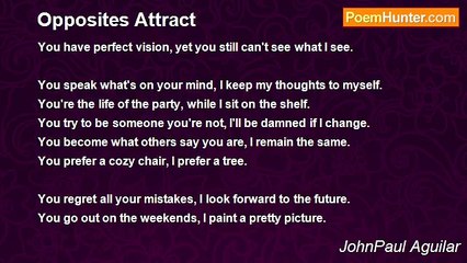 JohnPaul Aguilar - Opposites Attract
