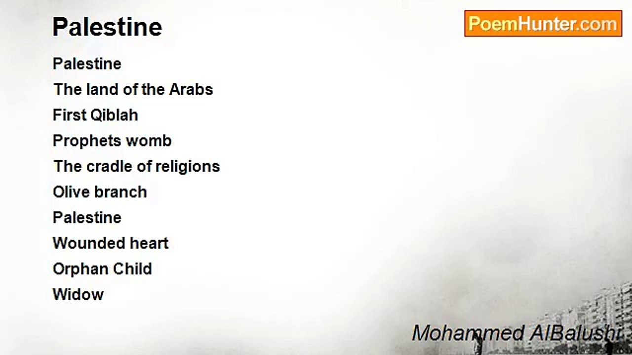 Mohammed AlBalushi - Palestine