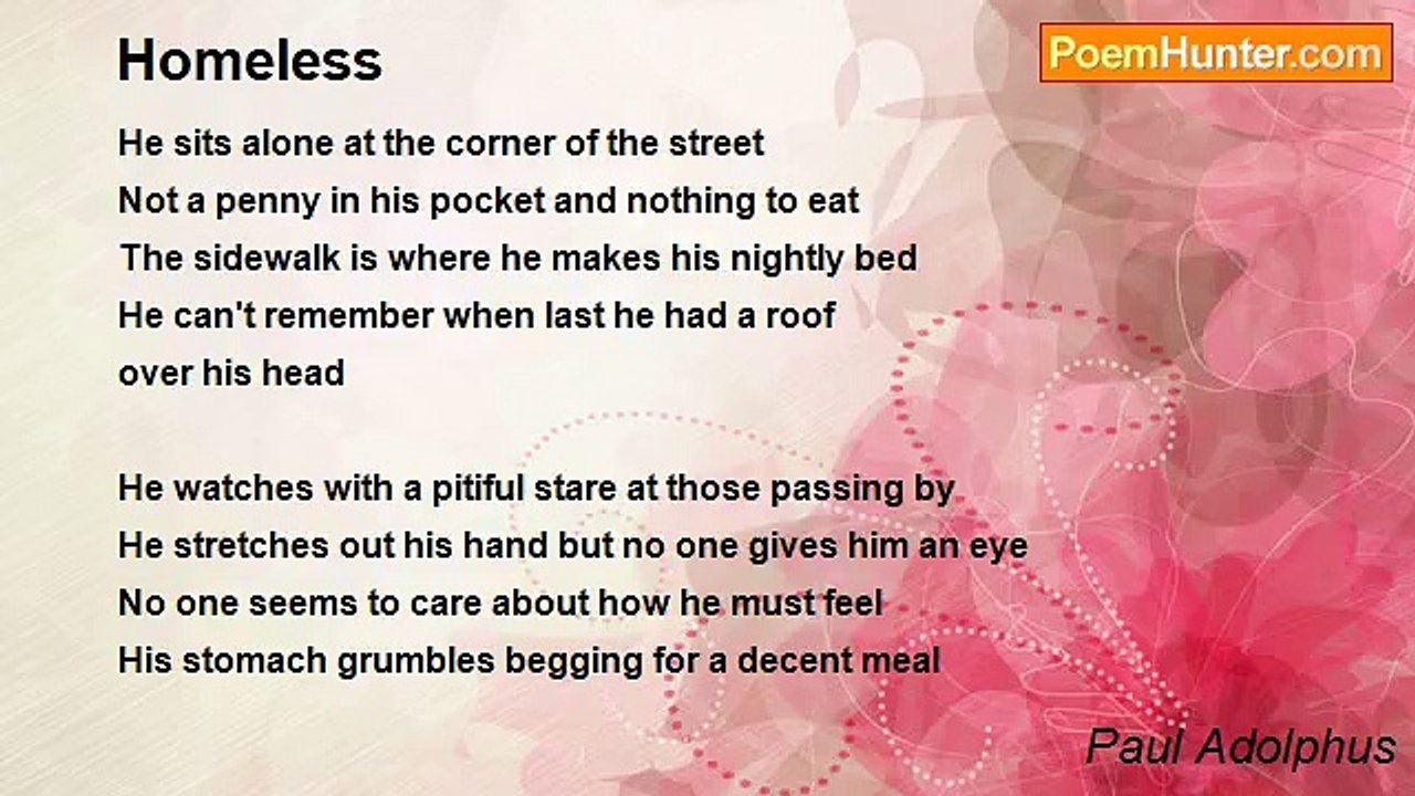 Paul Adolphus - Homeless