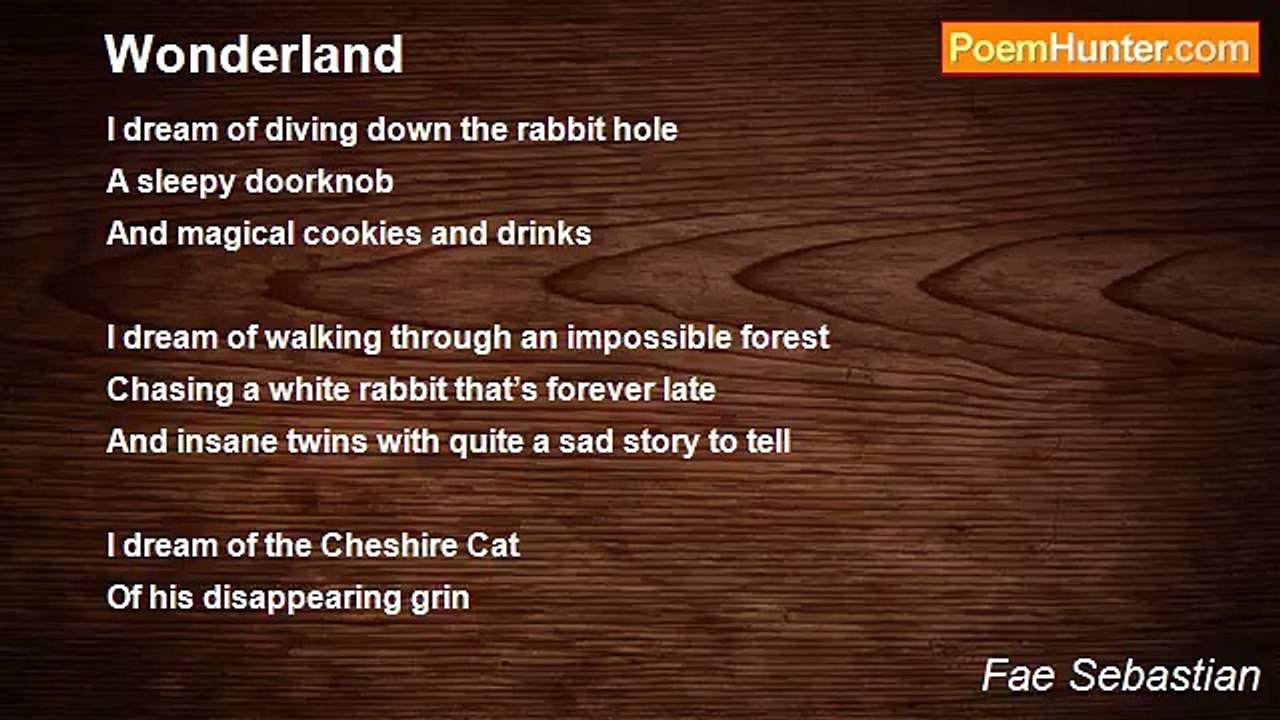Fae Sebastian - Wonderland