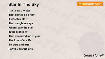 Sean Hurrell - Star In The Sky