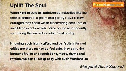 Margaret Alice Second - Uplift The Soul