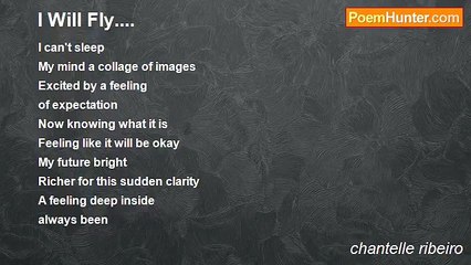 chantelle ribeiro - I Will Fly....
