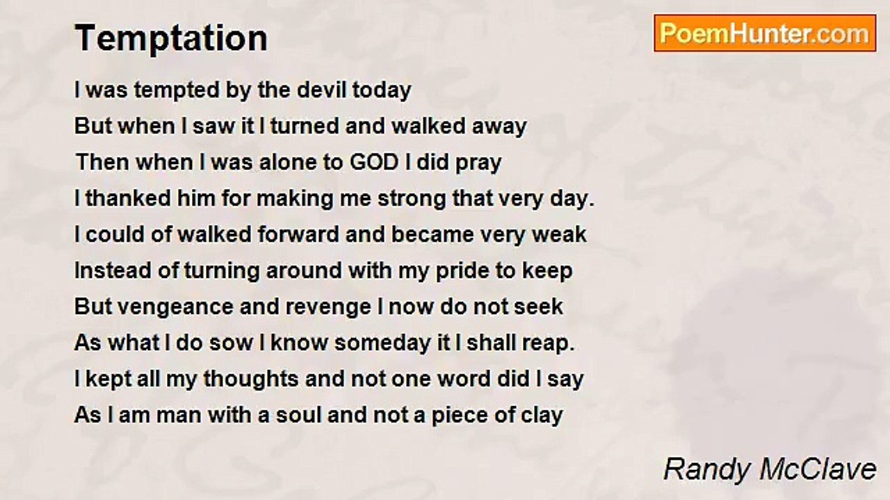 Randy McClave - Temptation