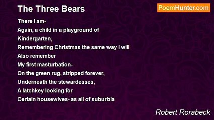 Robert Rorabeck - The Three Bears