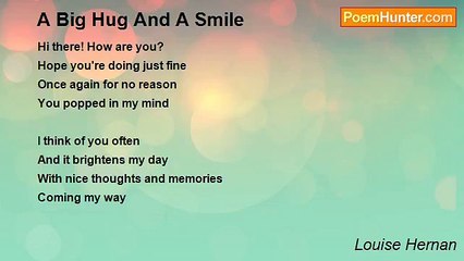 Louise Hernan - A Big Hug And A Smile