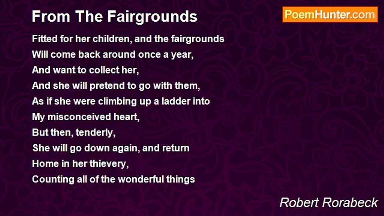 Robert Rorabeck - From The Fairgrounds