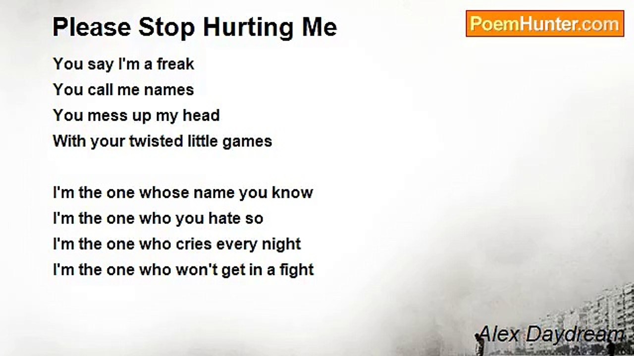 Alex Daydream - Please Stop Hurting Me