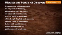 gershon hepner - Mistakes Are Portals Of Discovery