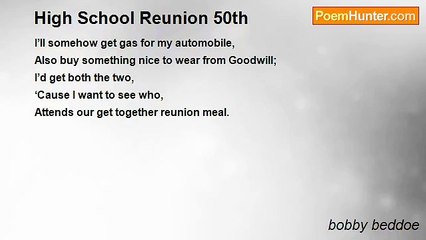 bobby beddoe - High School Reunion 50th