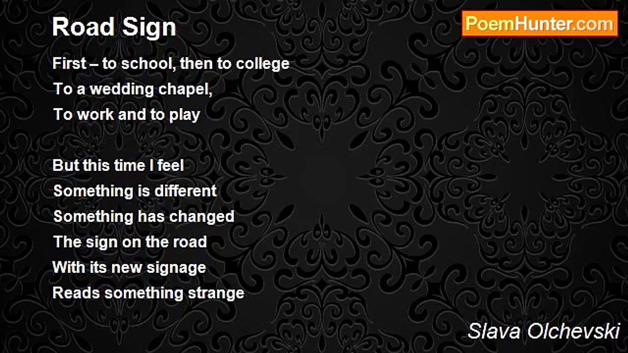 Slava Olchevski - Road Sign
