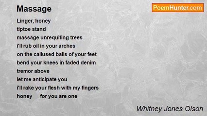 Whitney Jones Olson - Massage