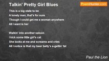 Paul the Lion - Talkin' Pretty Girl Blues