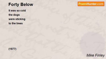 Mike Finley - Forty Below