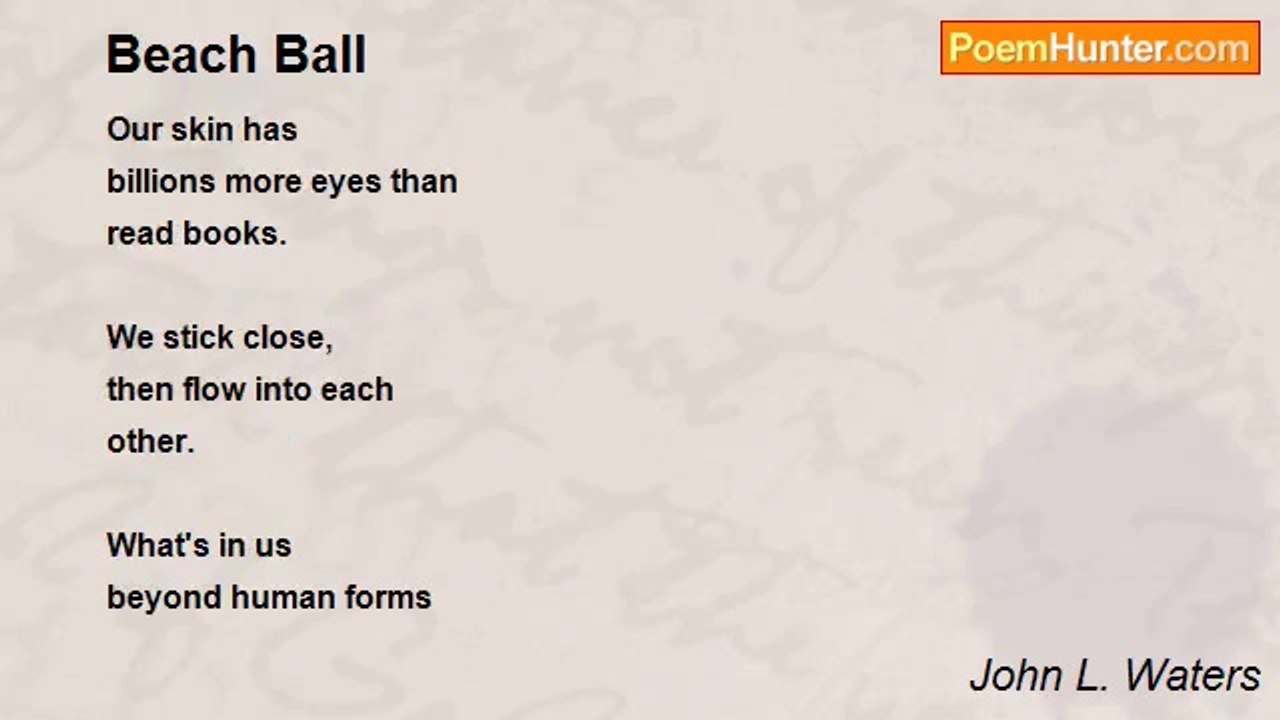 John L. Waters - Beach Ball