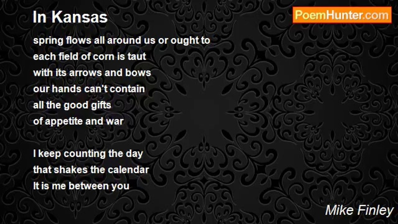 Mike Finley - In Kansas