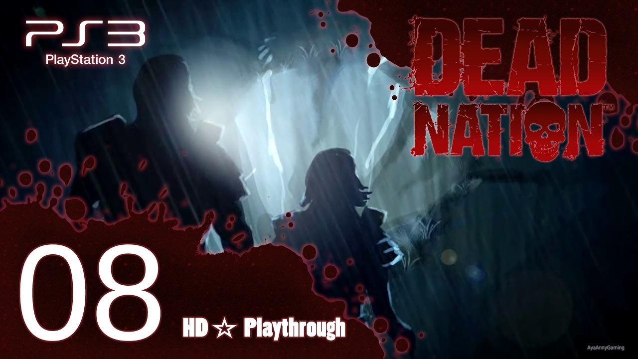 Dead Nation 【PS3】Co-op Pt.8 │ Trainyard