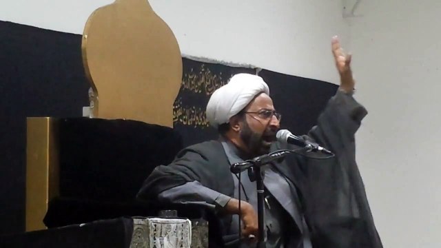Allama Sakhawat hussain topic Quran aur Ahlebait a s 3 muharram 1436H majlis 404 manchester