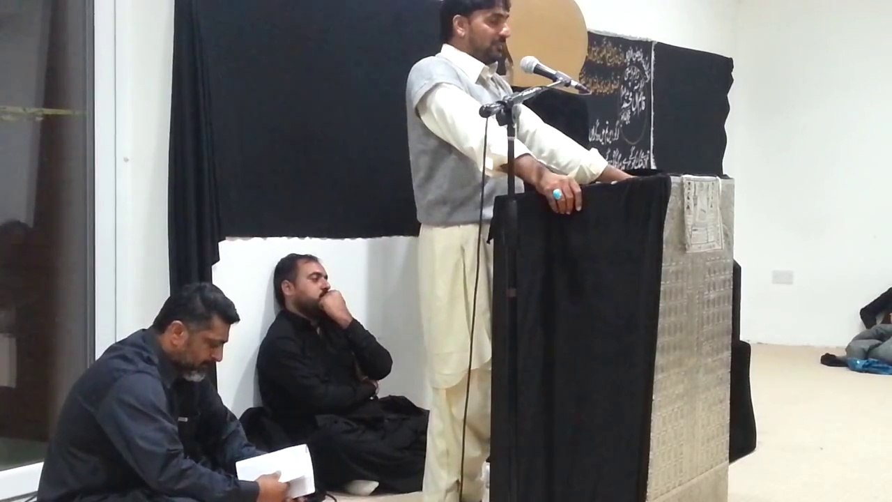 zakir syed nadeem shah 3 muharram majlis 404 manchester ashra muharram 1436H 27 10 2014 (HD)