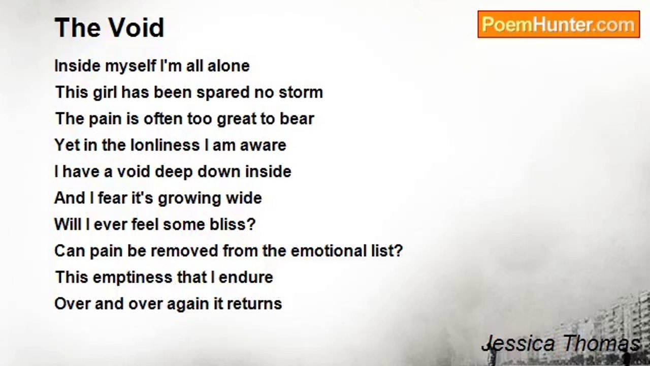 Jessica Thomas - The Void