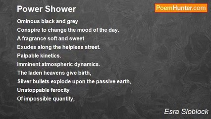 Esra Sloblock - Power Shower