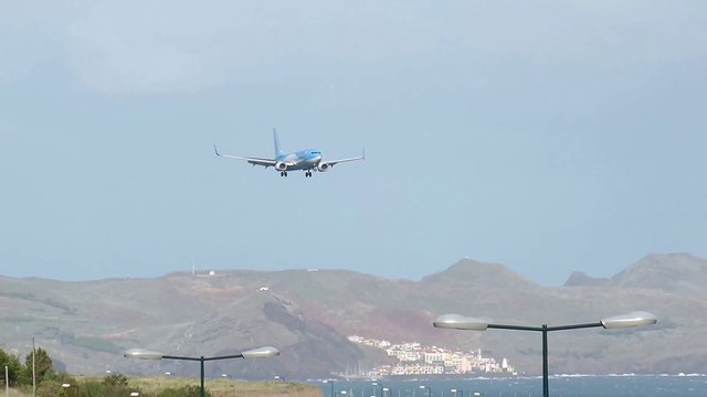 L'atterrissage très périlleux d'un avion au Portugal